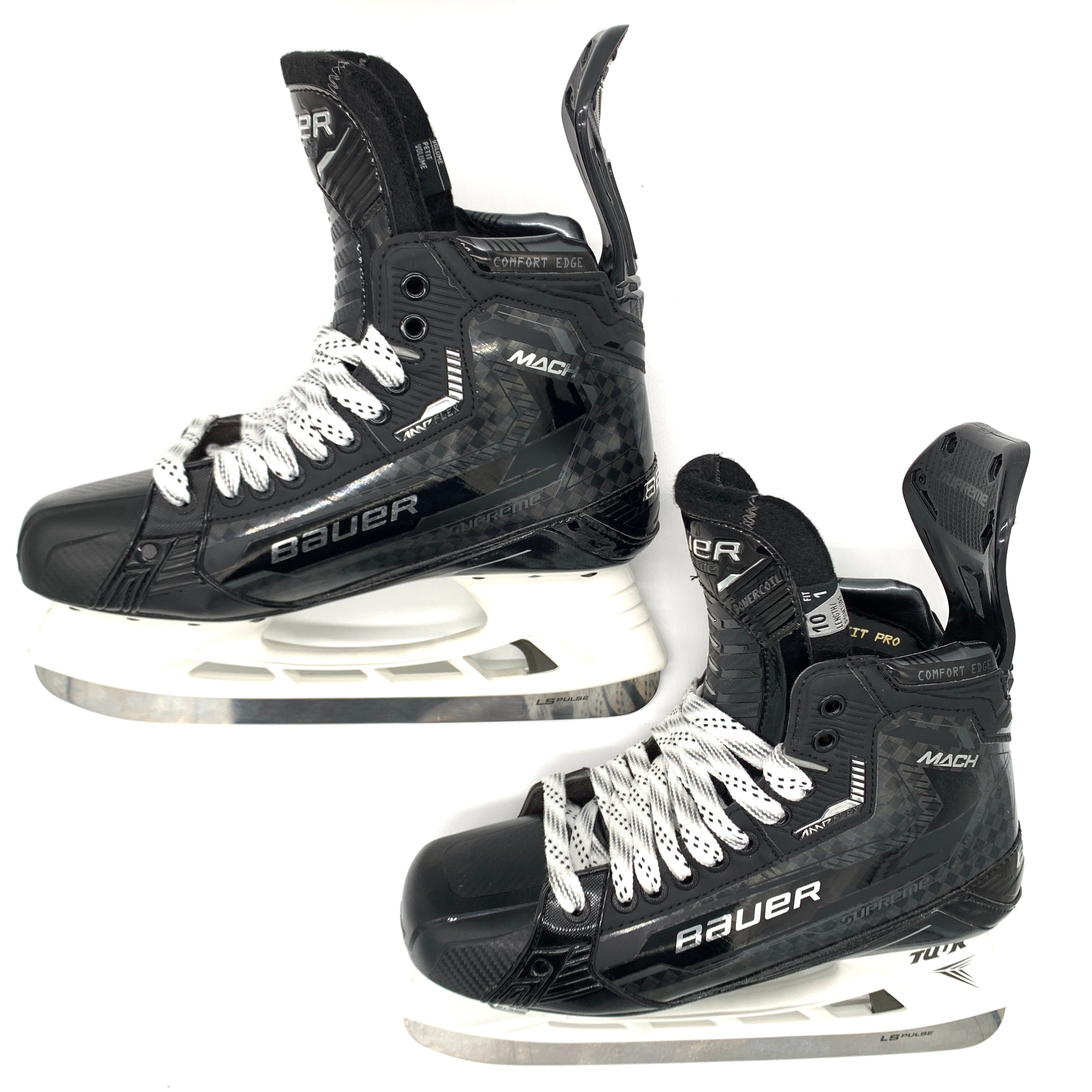 Patins de hockey Bauer Supreme Mach Pro Stock - Taille 10, ajustement 1